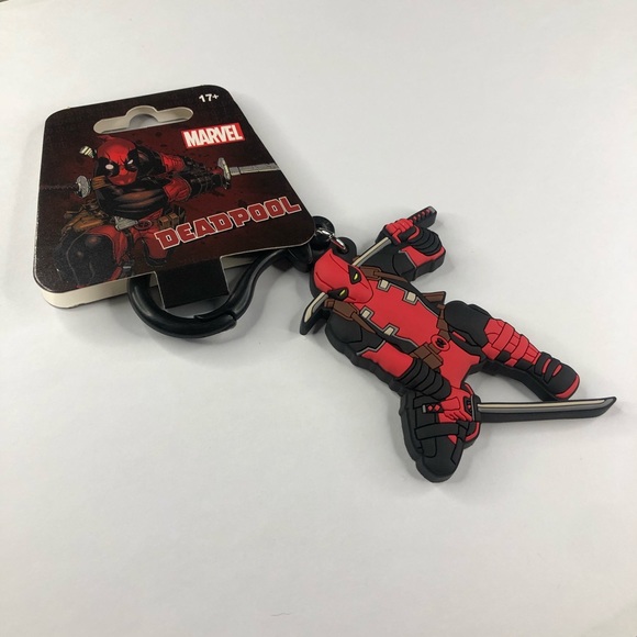 Marvel - Deadpool Clip On Keychain - Picture 2 of 2